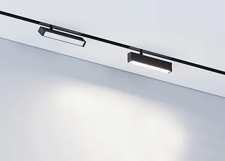 Светильник PINFLAT 2.0, сис.SLIMLINE, Black 9W SMART DIM CRI90 OSRAM TRIX 3000-6000К, 220x22x85мм