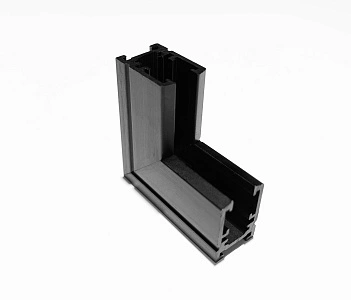Угловой соединитель потолок-стена для трековой системы ULTRASLIM 24V, BLACK, без сети